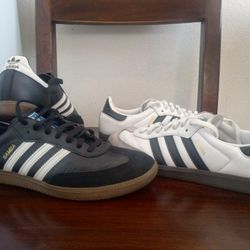 Adidas Samba Size 9.5 Men's $40 Each Or $70 For Both