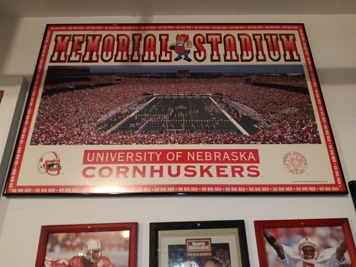 Nebraska Huskers Memorial Stadium 1993 Rick Anderson 