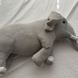 Grey Elephant Stuffed Animal 