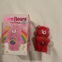 Care Bears Colorful Hugs Red Bear Figurine