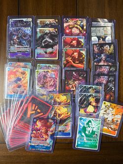 One Piece OP17 Leader SR Promo DON! and 3rd Anniversary Lot