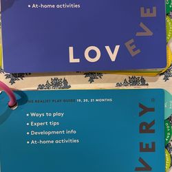 Lovevery Play Kits 19-21 months, and 25-27 months