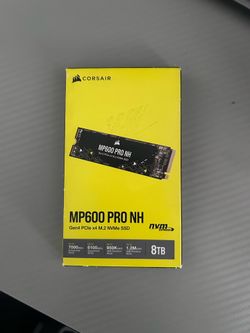 Brand New Corsair MP600 PRO NH 8TB Gen4 NVMe M.2 SSD – Up to 7,000 MB/s
