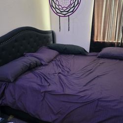 Black King Size Bed Frame