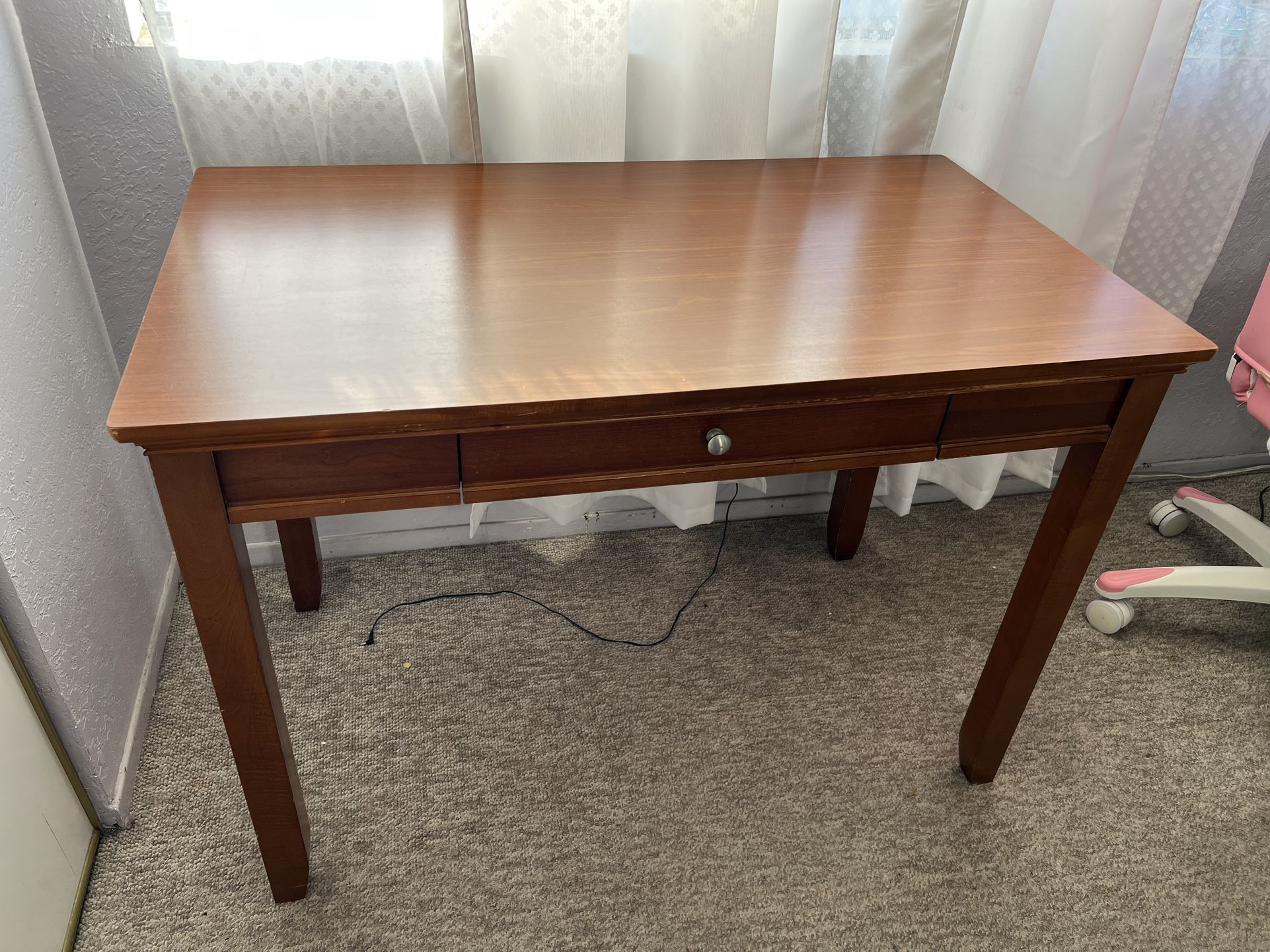 Thomasville wooden secratary writing desk