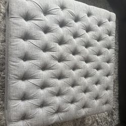 Gorgeous Gray Ottoman 