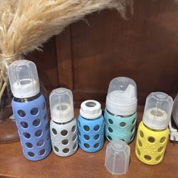 Lifefactory 4oz Glass Bottles 