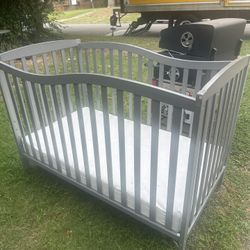 Crib With Mattress
