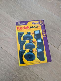 Kodak Max Flash Camera One-time-use