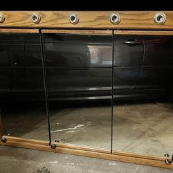Large Bathroom Mirror Cabinet $20