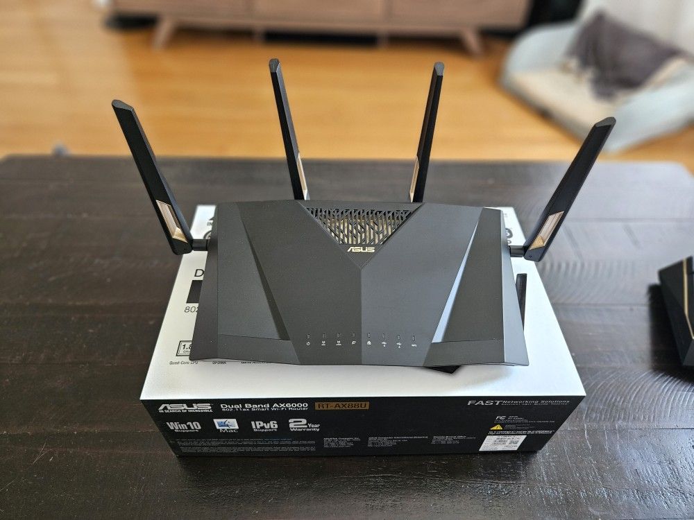 Asus AX6000 Dual Band Wi-Fi 6 Router 