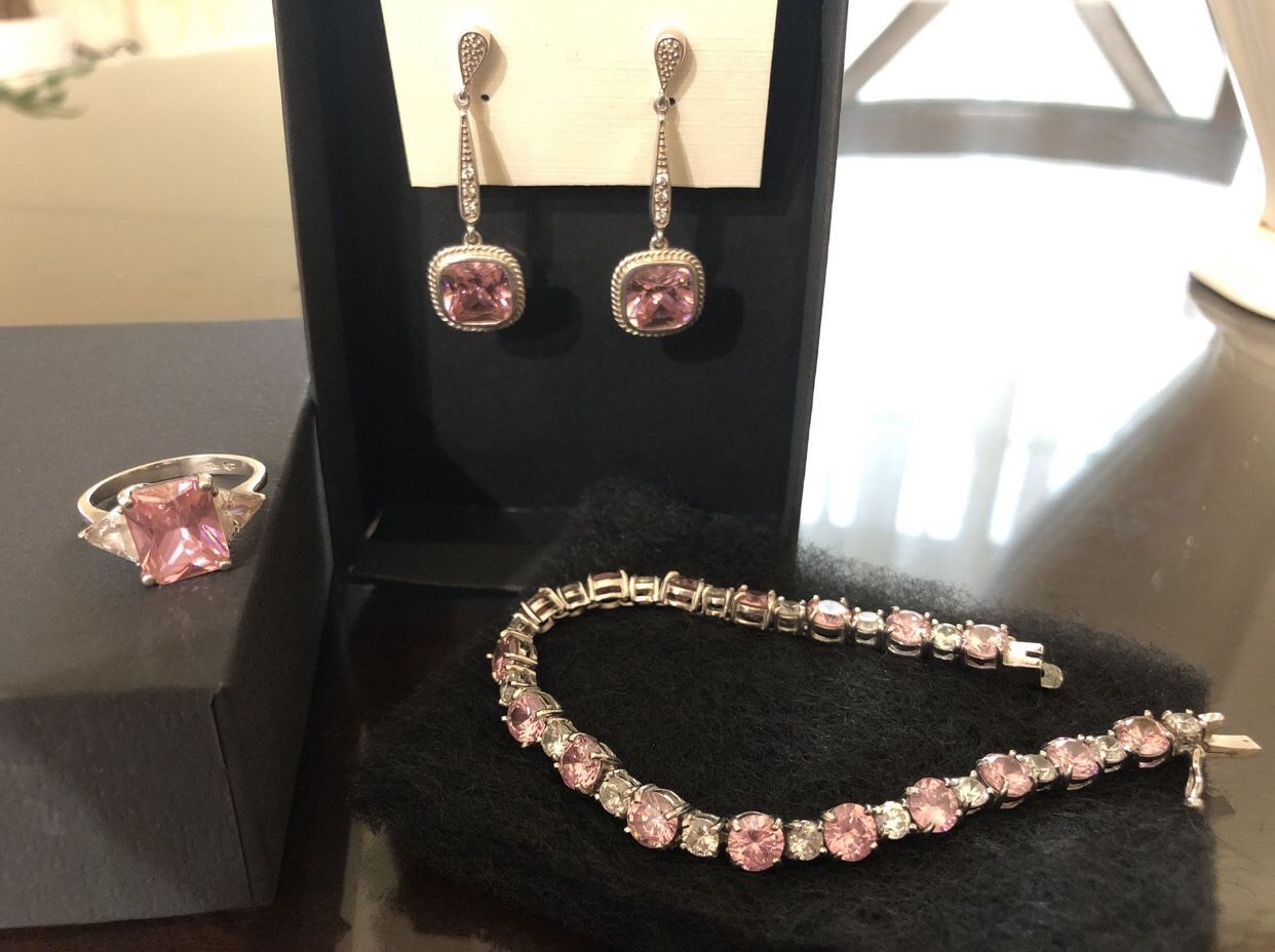 3 Piece Sterling Silver Jewelry Set