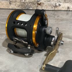 Daiwa SEAGATE SGT35H Stardag Saltwater Fishing Reel "AS NEW" Loaded with SPECTRA