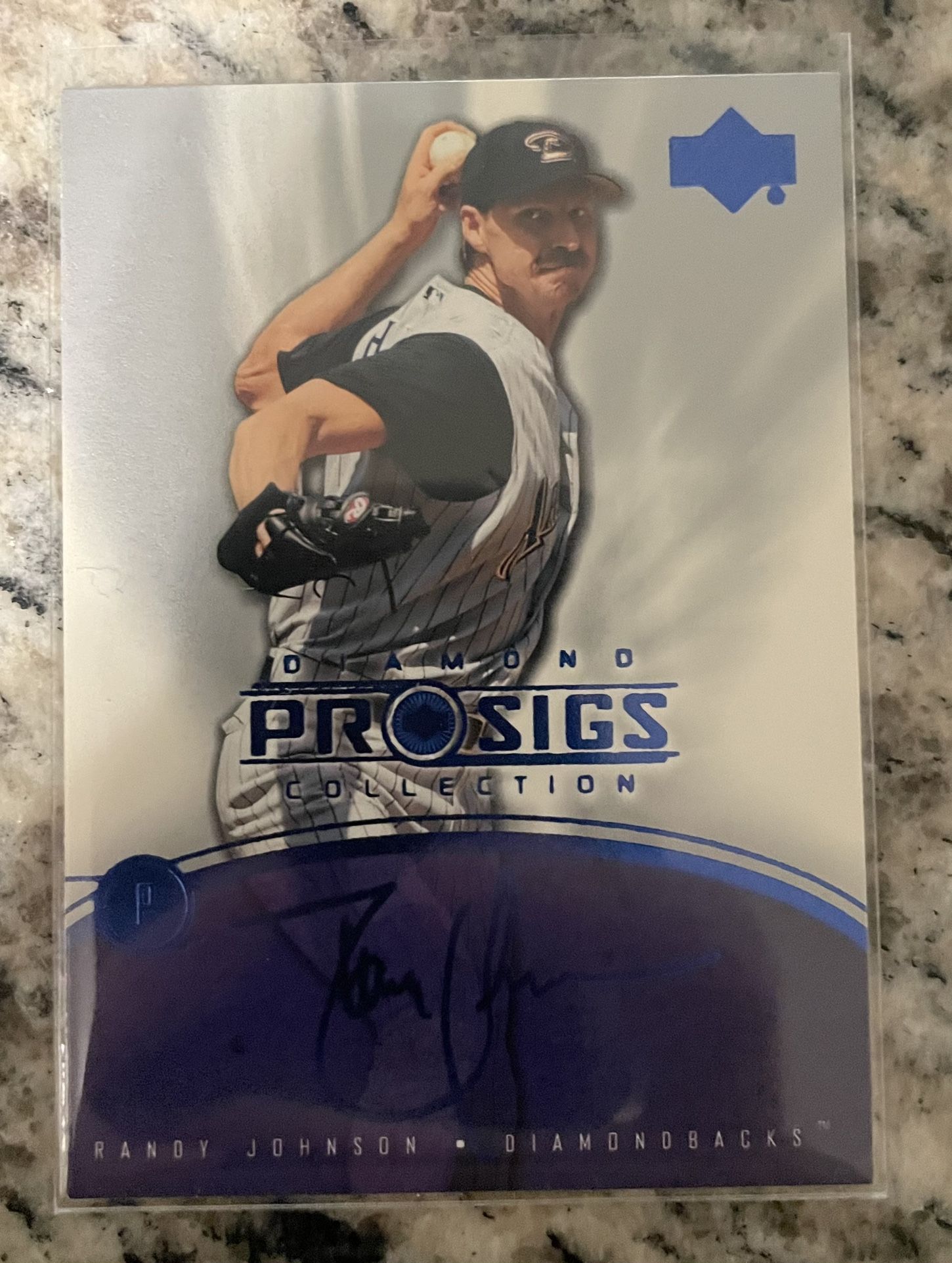 Randy Johnson Diamond Collection Pro Sigs 2004 Upper Deck Card #82