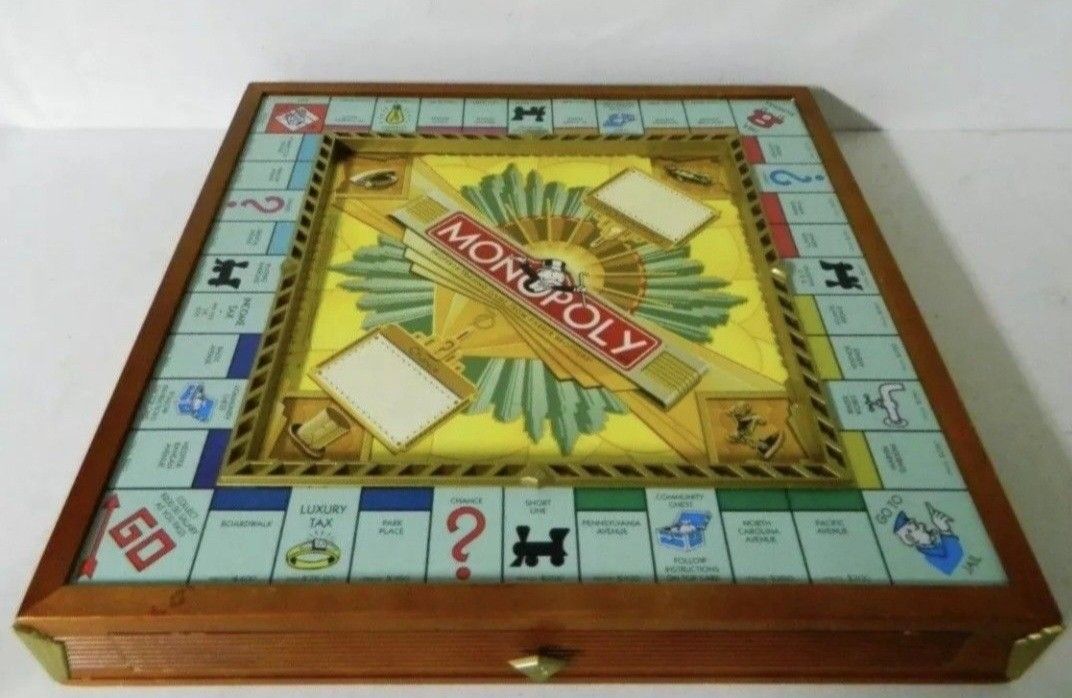 Monopoly Premier Art Wood