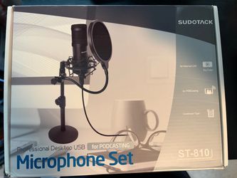 Sudotack ST-810 USB Condenser Microphone Set
