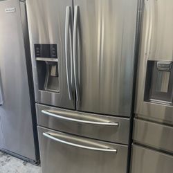 Refrigerador Samsung 36 Pulgadas De Ancho Con 4 Puertas En Buenas Condiciones Con 3 Meses De Garantía 