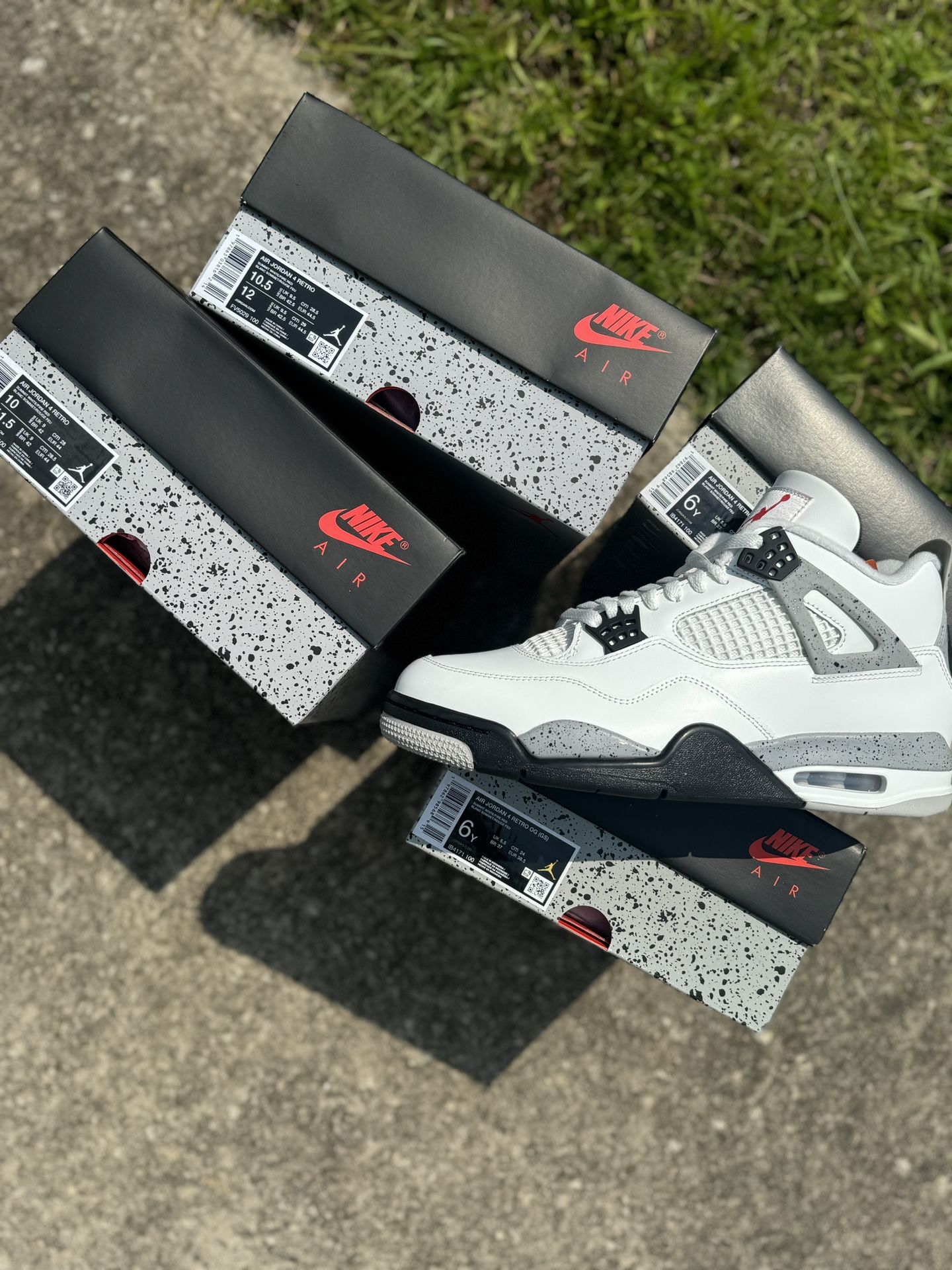 Air Jordan Retro 4 Cement