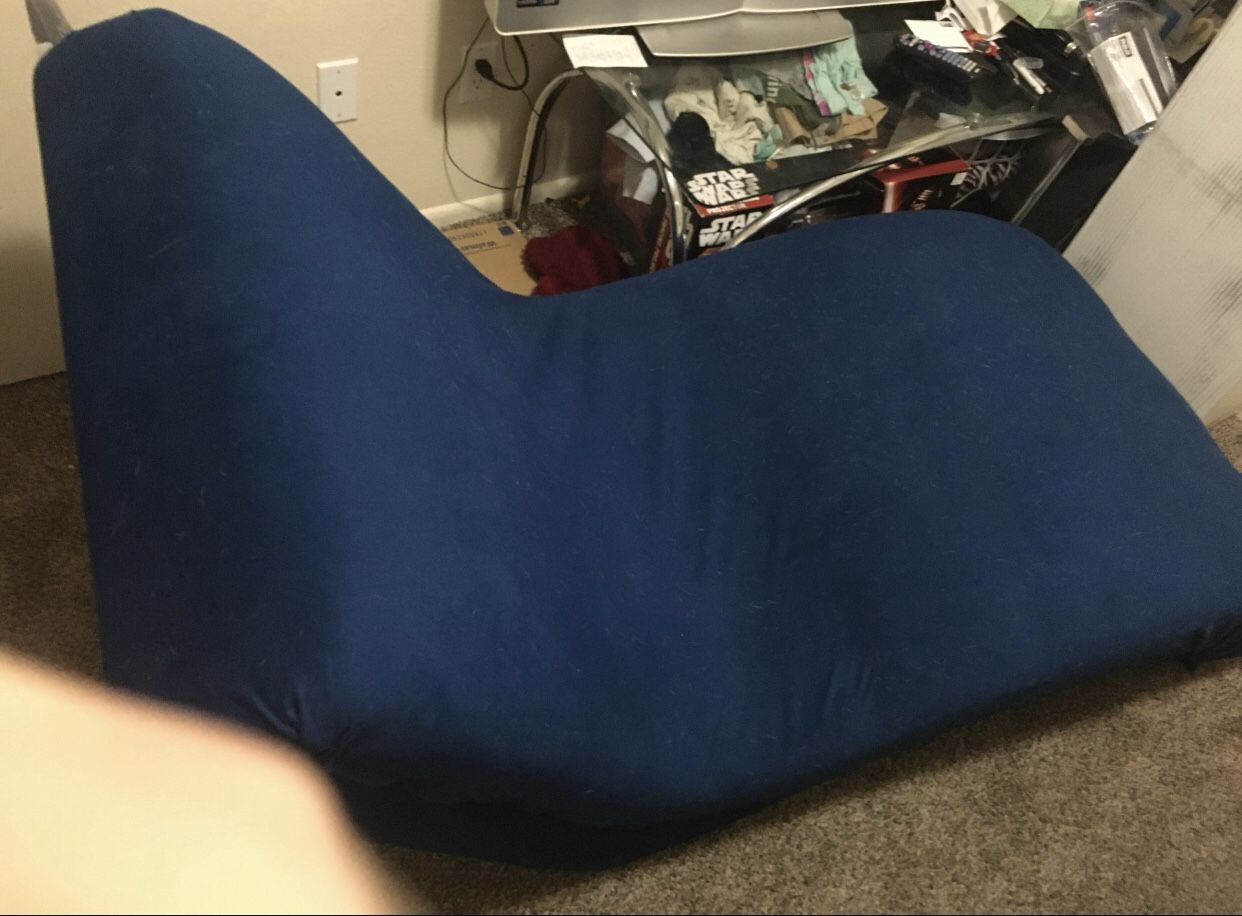 Blue chair