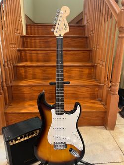 Squier Affinity Stratocaster (Brand New) w/ California Amp