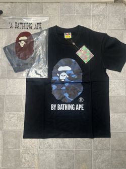 blue bape tee