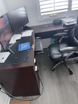 Desks And Free Chair