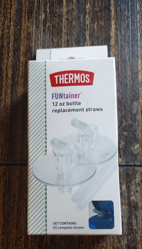 Thermos 12 Oz Bottle Replacement Straws
