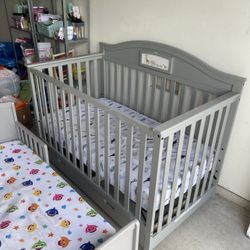 Baby Wooden Crib 