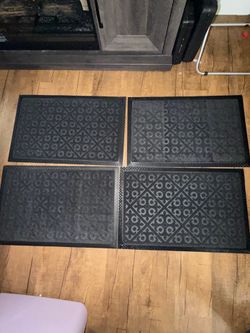 4-pack Outside Door Mats
