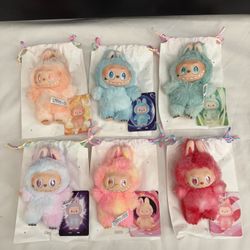 Labubu THE MONSTERS Big into Energy Series-Vinyl Plush Pendant Set