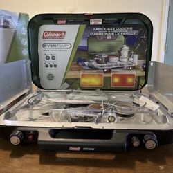 Coleman Propane Gas Stove 3 Burner