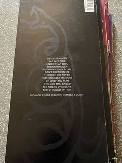 Metallica 1991 long box only - No CD