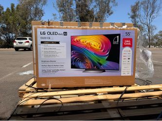 55 “ LG smart 4K EVO OLED HDR 55C6 144HZ C6 model