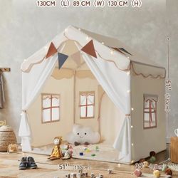 Brand New In Box - Kids Play Tent With Lights 