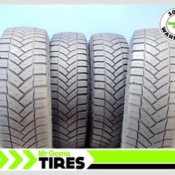 4 MICHELIN AGILIS CROSSCLIMATE M+S 195/75/16  USED TIRES 7/32 AVG * INSTALLATION INCLUDED *  