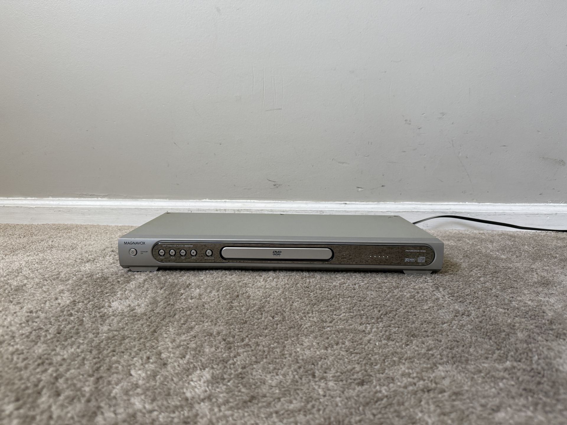 Magnavox MDV456 Home Single Compact Disc CD DVD Player