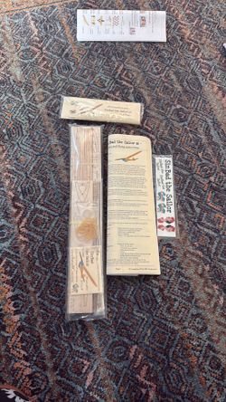 Sinbad the sailor balsa RC plane kit