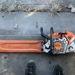 STIHL MS 500i chainsaw