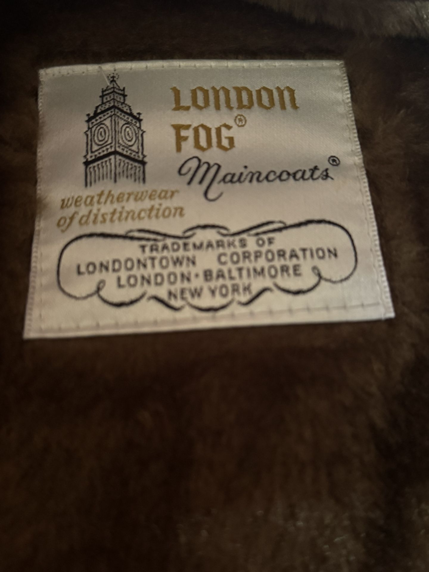 London Fog Trench Coat