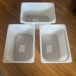 3 Storage Containers