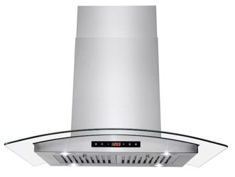 36” ISLAND MOUNT RANGE HOOD