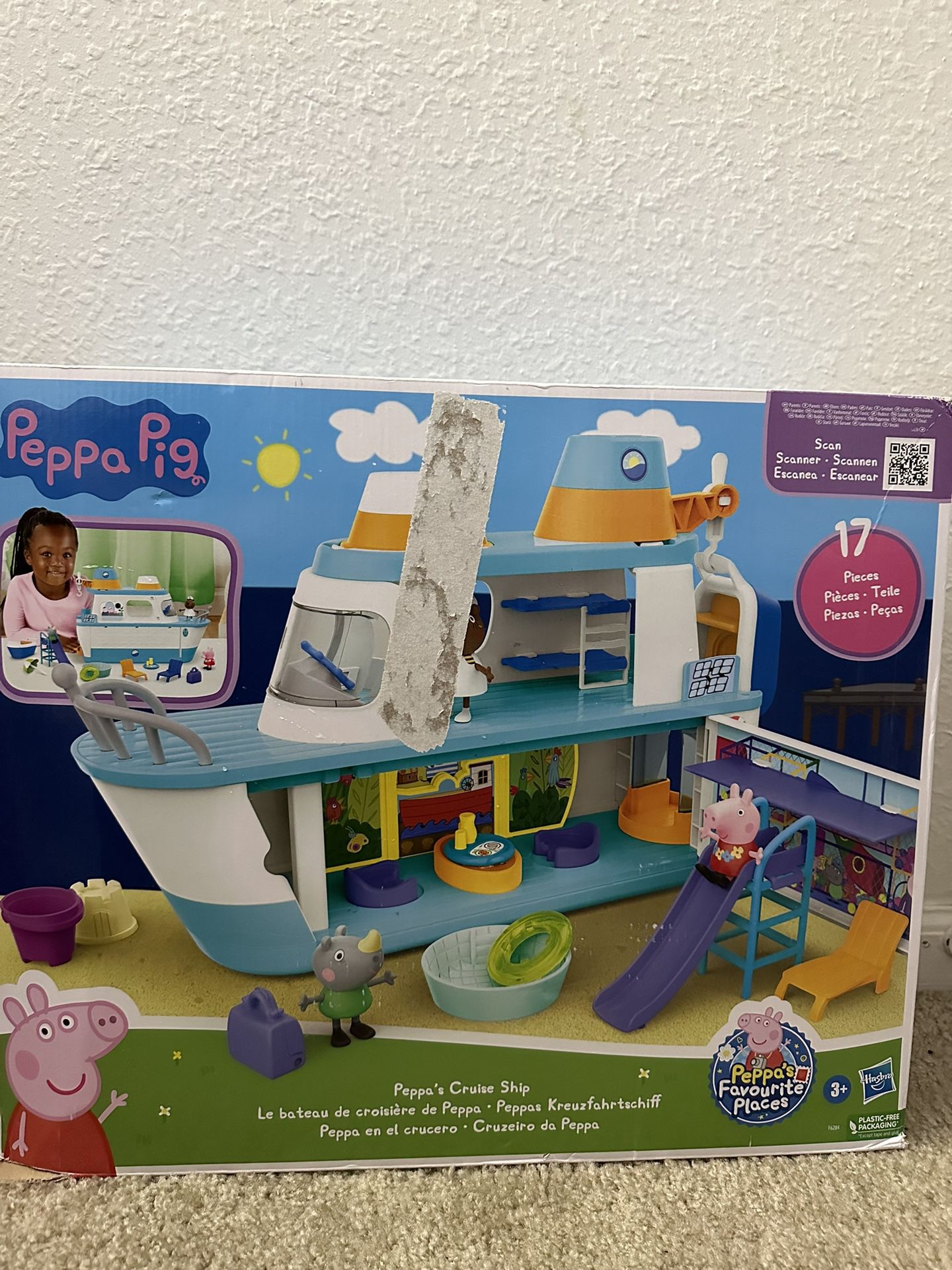 New Peppa Pig Cruise Ship Playset