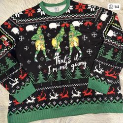 Adults Grinch Christmas Sweater 