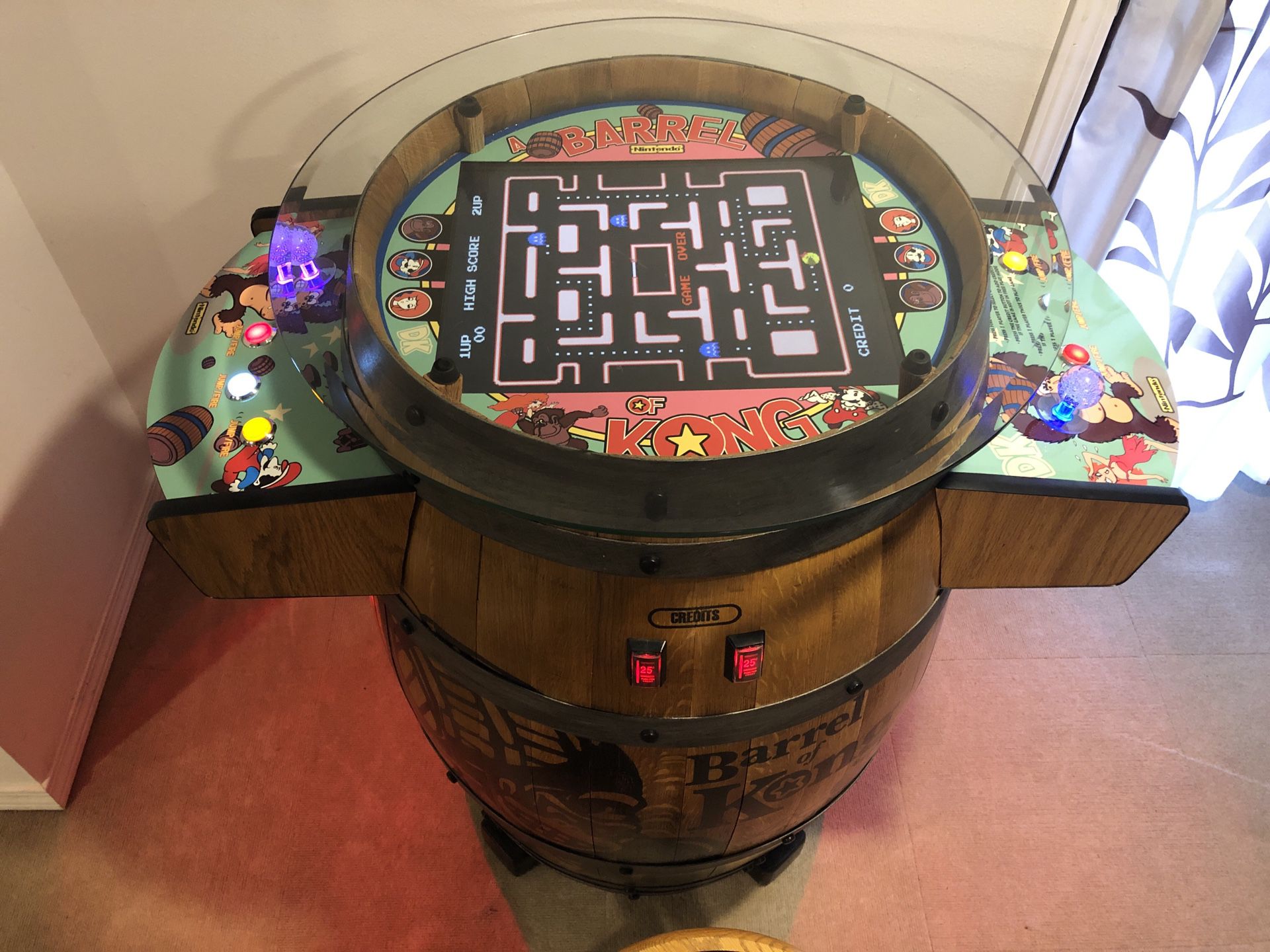 Barrel of Kong Multicade arcade game (pending)