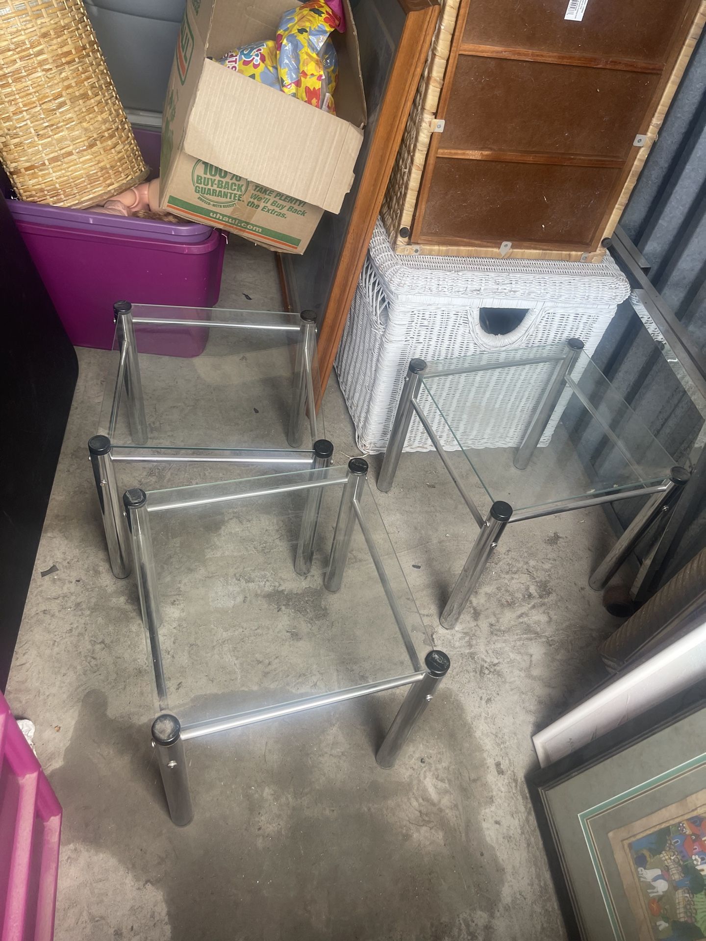MCM Nesting Tables Set Of 3