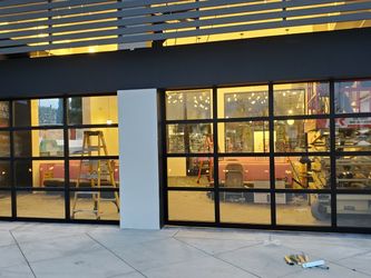 New Glass Door/spring/track