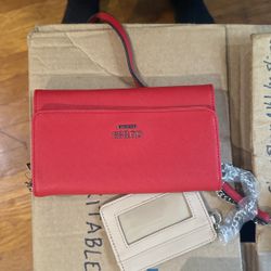 Guess Red Mini Campos Bag 