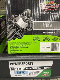 Motorcycle ATV UTV Battery