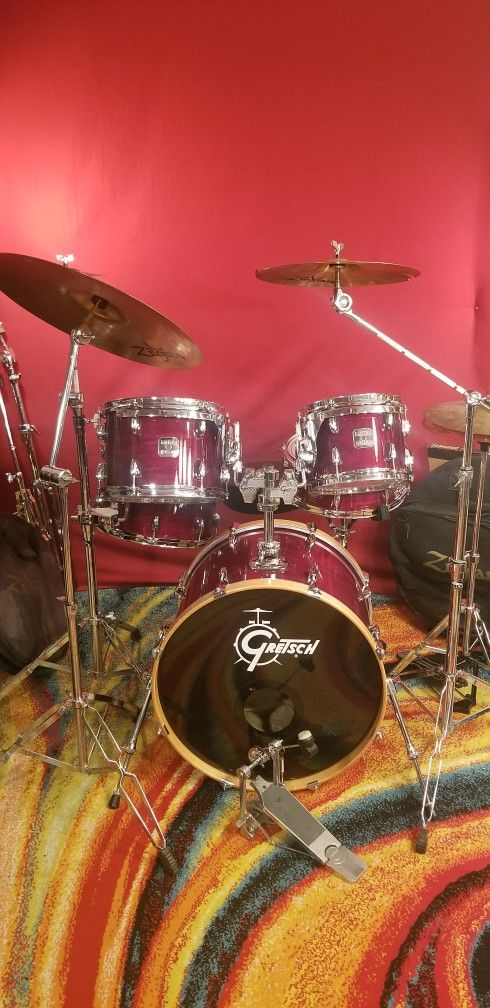 Gretsch Drum Set 5pc Complete Set 