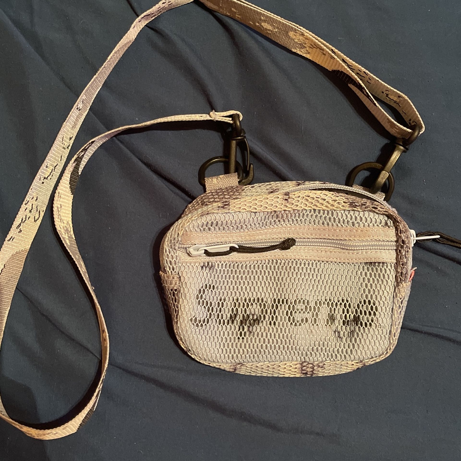 Small Supreme Icy Blue Shoulder Bag.